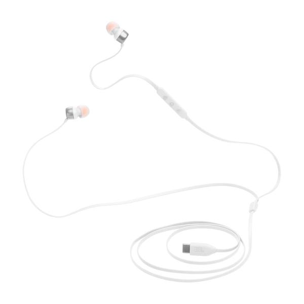 Imagem de Fone de Ouvido Intra-Auricular JBL Tune 310C, USB, Branco