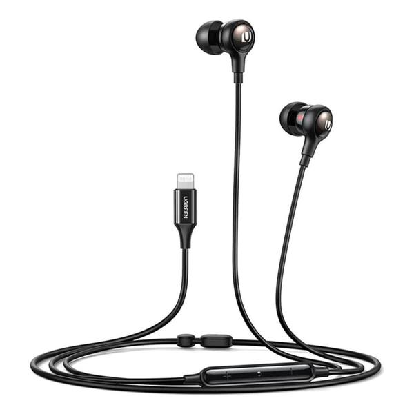 Imagem de Fone de Ouvido Intra Auricular Lightning EP103 Preto - Ugreen