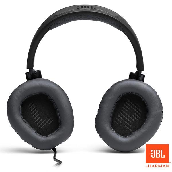 Imagem de Fone De Ouvido JBL Quantum100 Headset Gamer Preto Sound Signature, Compatível com Windows Sonic Spatial