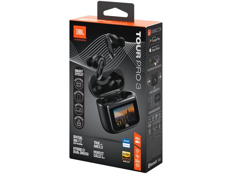 Fone de Ouvido JBL Tour Pro 3 Headphones Preto - Fone de Ouvido