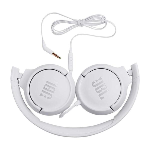 Imagem de Fone de Ouvido JBL Tune 500 Com Microfone Branco