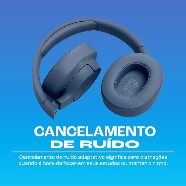 Imagem de Fone de Ouvido JBL Tune 770NC Preto Bluetooth Antiruído 