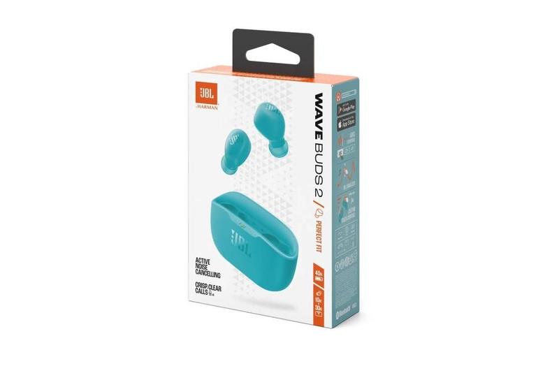 Imagem de Fone de Ouvido Jbl Tws Wave Buds 2 Azul, Bluetooth 5.3, Resistente A Agua E Poeira, Jblwbuds2blu