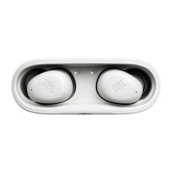 Imagem de Fone de Ouvido JBL Wave Buds 2, Cancelamento de Ruído, Bateria Até 40 Horas, Bluetooth 5.3, Conexão Multipontos, IP54, Branco - JBLWBUDS2WHT