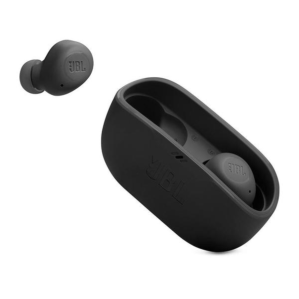 Imagem de Fone de Ouvido JBL Wave Buds 2, Cancelamento de Ruído,  Bateria Até 40 Horas, Bluetooth 5.3, Conexão Multipontos, IP54, Preto - JBLWBUDS2BLK