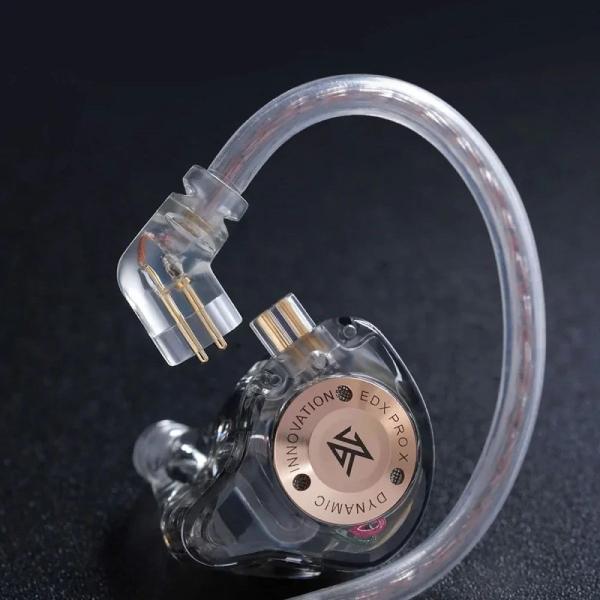 Imagem de Fone de Ouvido KZ EDX Pro X Cristal In-Ear, Retorno de Palco