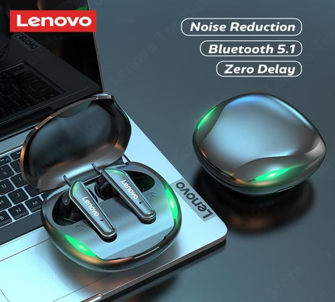 Imagem de Fone de Ouvido Lenovo Gamer XT92 Sem Fio Bluetooth Live Pods