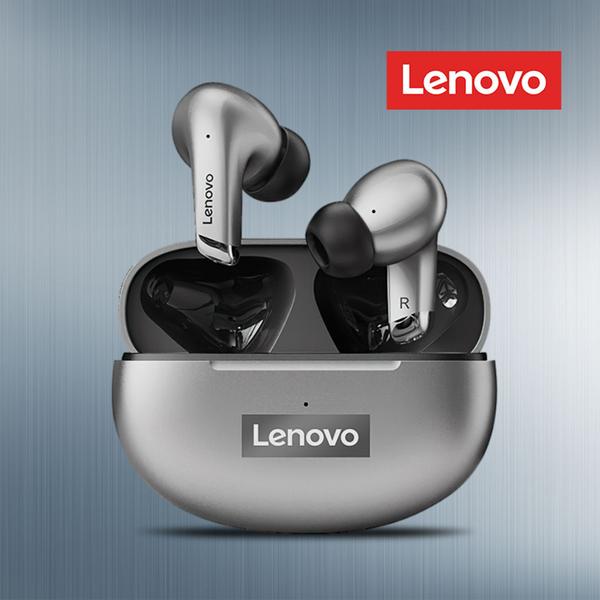 Imagem de Fone de ouvido Lenovo LP5 livepods cor cinza