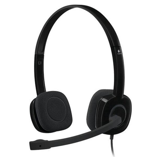 Imagem de Fone de Ouvido Logitech H151 Estereo Headset Wind/Ios/Andr Preto