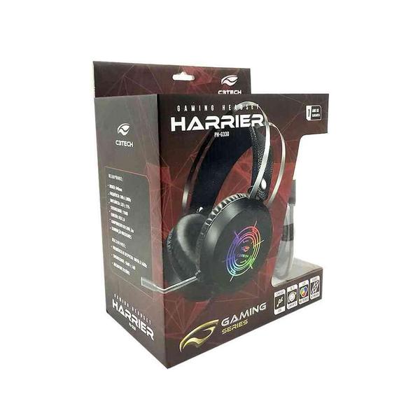 Imagem de Fone De Ouvido Mic C3tech Gamer Ph-g330bkv2 Harrier Usb Preto