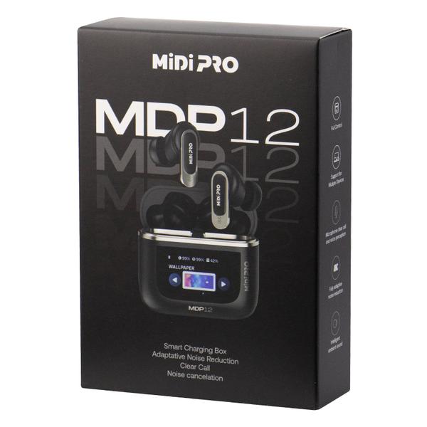 Imagem de Fone de Ouvido Midi Pro 12 - Bluetooth - com Microfone - Dourado