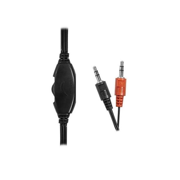 Imagem de Fone de Ouvido Multilaser PH002 com Microfone Headset Estereo com Fio P2 Preto