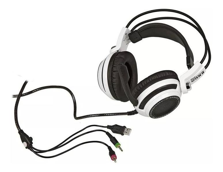 Imagem de Fone de ouvido over-ear gamer Knup KP-400 com luz LED