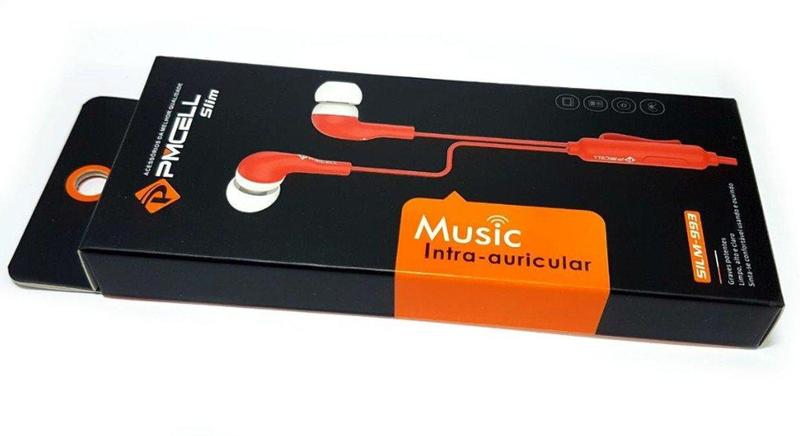 Imagem de Fone de Ouvido P2 PMCELL Slim-993 Music Intra-Auricular FO11 - Escolha Cor