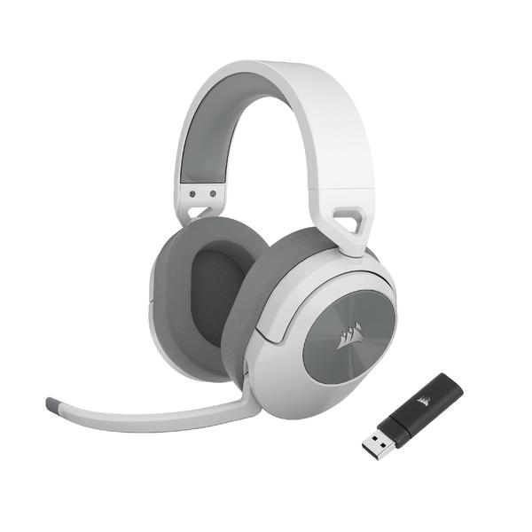 Imagem de Fone de ouvido para jogos Corsair HS55 Wireless com Bluetooth branco