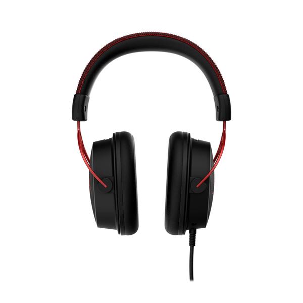 Imagem de Fone de ouvido para jogos HyperX Cloud Alpha Dual Chamber Vermelho