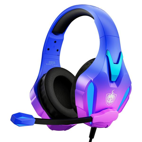 Imagem de Fone de ouvido para jogos PHOINIKAS PS4, PS5, Xbox com 7.1 Sound Violet