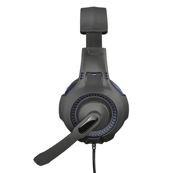 Imagem de Fone de Ouvido para PS4 / PS5 com Microfone Dobrável Som Estéreo Ravu GXT 307B Trust Headset Gaming