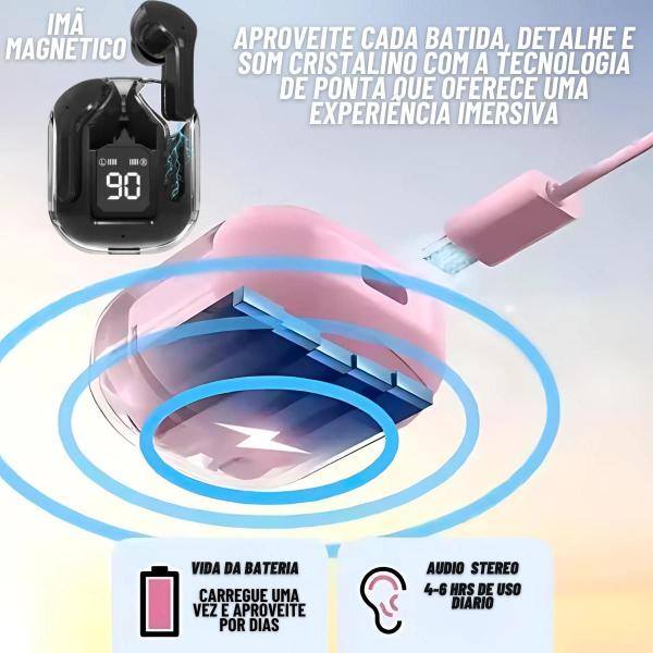 Imagem de Fone De Ouvido Potente 5.3 Bluetooth Ultrapods Max