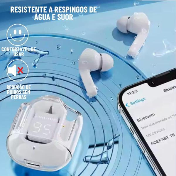 Imagem de Fone De Ouvido Potente 5.3 Bluetooth Ultrapods Max