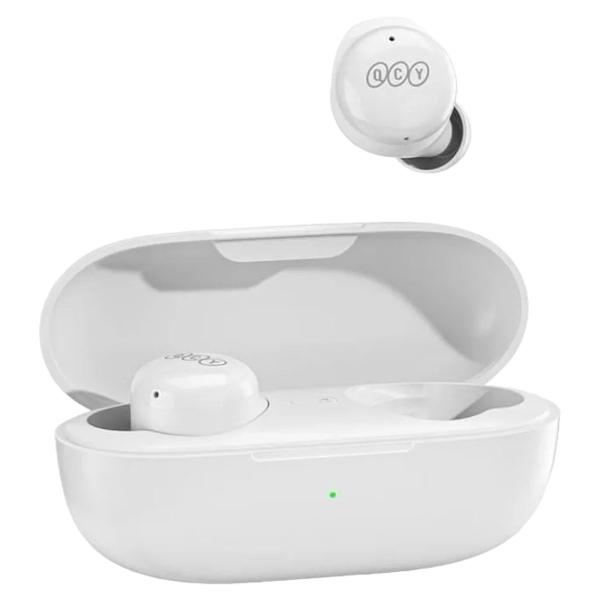 Fone De Ouvido Qcy T17 Bluetooth 5.1 Cor Branco Original Com Nota Fiscal Imagem de Fone De Ouvido Qcy T17 Bluetooth 5.1 Cor Branco Original Com Nota Fiscal