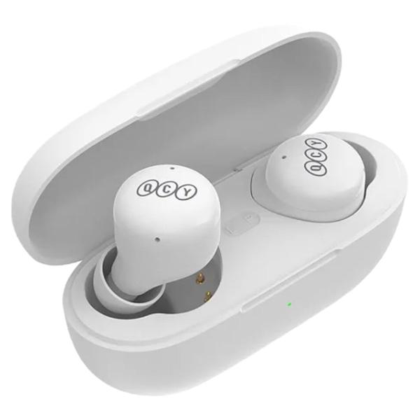 Fone De Ouvido Qcy T17 Bluetooth 5.1 Cor Branco Original Com Nota Fiscal Imagem de Fone De Ouvido Qcy T17 Bluetooth 5.1 Cor Branco Original Com Nota Fiscal