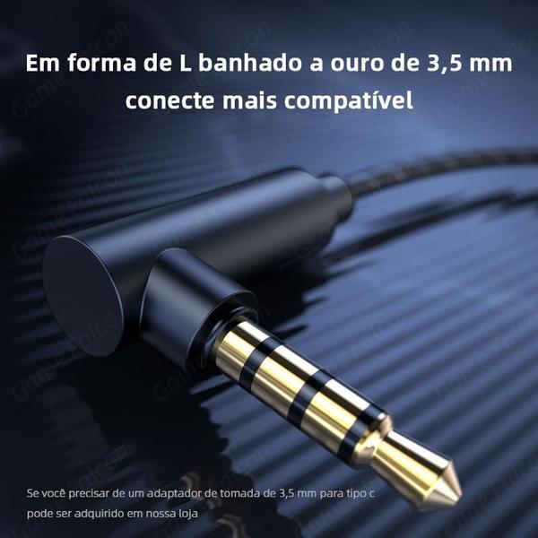 Imagem de Fone de Ouvido QKZ Hi6T com Microfone In Ear Gamer DJ Retorno de Palco c/ Case