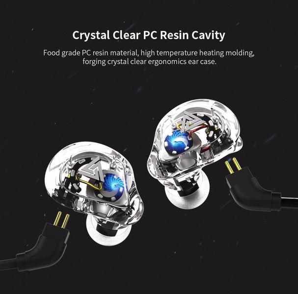 Imagem de Fone De Ouvido Qkz VK1 Gamer Dj In Ear C/case Pronta Entrega