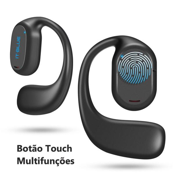 Imagem de Fone De Ouvido Sem Fio Bluetooth 5.3 Tws Condução Óssea