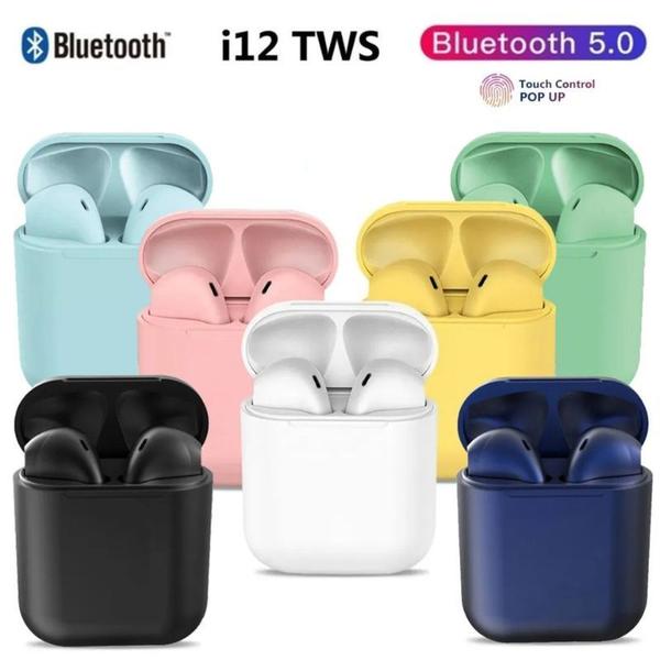 Imagem de Fone De Ouvido Sem Fio Bluetooth Compatível Celular Smart Phone Android iOS TV