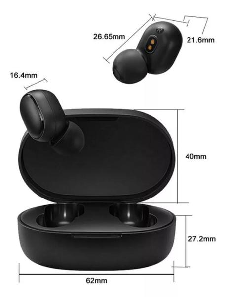 Imagem de Fone De Ouvido Sem Fio Bluetooth Compatível Xiaomi X5 5g / 12 /13 Pro/ com borrachinha Reserva