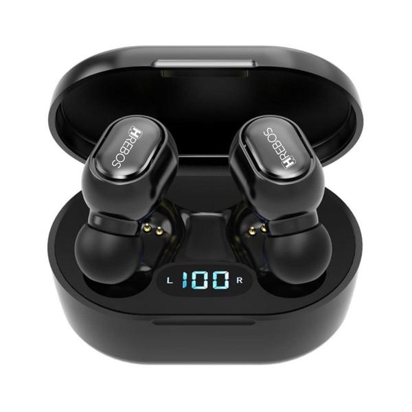 Imagem de Fone De Ouvido Sem Fio Bluetooth Earbuds Wireless Stereo - Hrebos