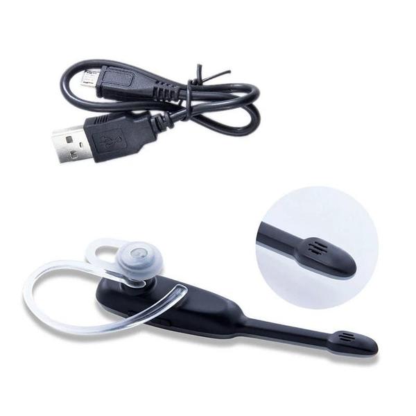 Imagem de Fone de Ouvido sem Fio Bluetooth Handsfree de Gancho com Microfone Atende Chamada