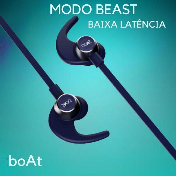 Imagem de Fone De Ouvido Sem Fio Bluetooth Rockerz 255 Pro+ Boat Azul