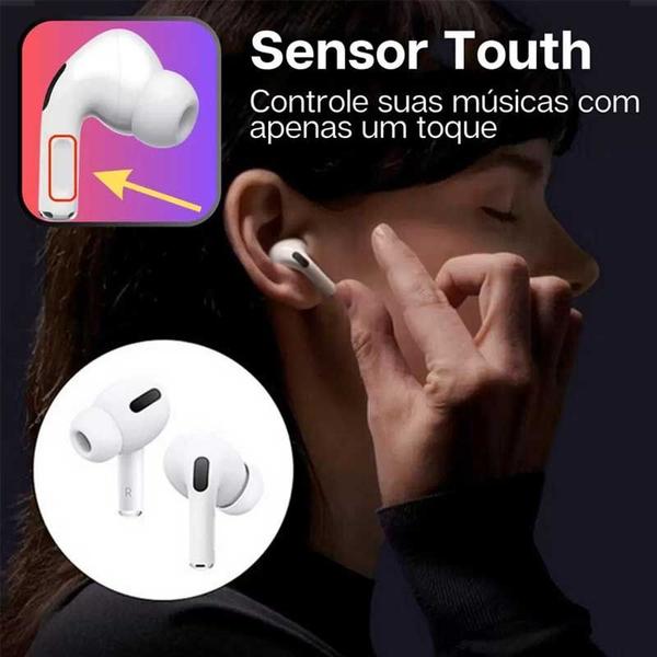 Imagem de Fone De Ouvido Sem fio Lacrado - Compativel com iPhone 12 13 14 15 Pro Max