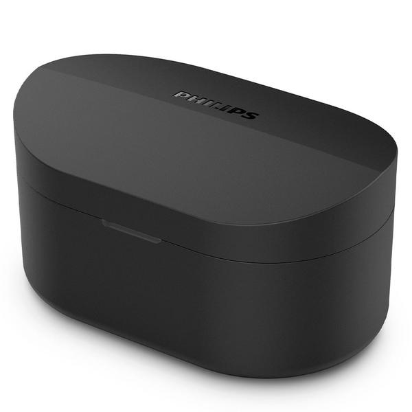 Imagem de Fone de ouvido sem fio Philips TAT1108 TWS Bluetooth com Microfone, Formato em Haste, IPX4 e bateria 15 horas Preto