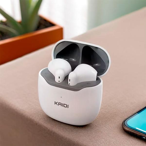 Fone de Ouvido Sem Fio Resistentea Água Wireless Bluetooh - Kaidi Imagem de Fone de Ouvido Sem Fio Resistentea Água Wireless Bluetooh