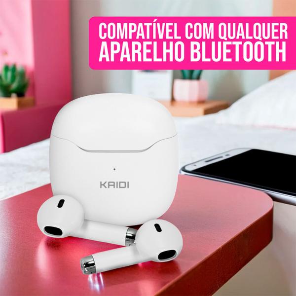 Fone de Ouvido Sem Fio Resistentea Água Wireless Bluetooh - Kaidi Imagem de Fone de Ouvido Sem Fio Resistentea Água Wireless Bluetooh