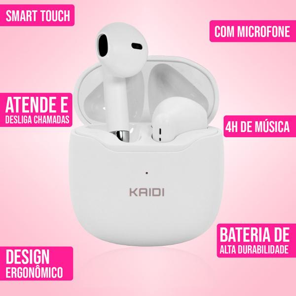 Fone de Ouvido Sem Fio Resistentea Água Wireless Bluetooh - Kaidi Imagem de Fone de Ouvido Sem Fio Resistentea Água Wireless Bluetooh