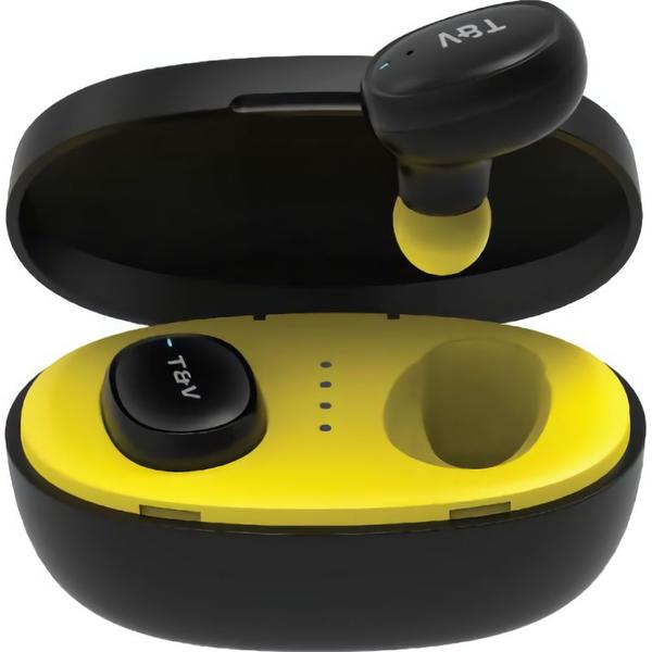 Imagem de Fone de Ouvido Sem Fio Thonet & Vander Bohne HK096-03622 - Preto/Amarelo