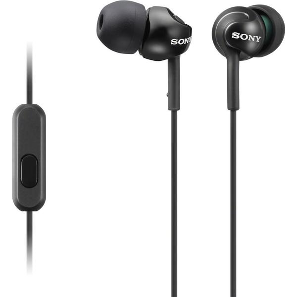 Imagem de Fone de Ouvido Sony MDR-EX110AP com Microfone - Preto