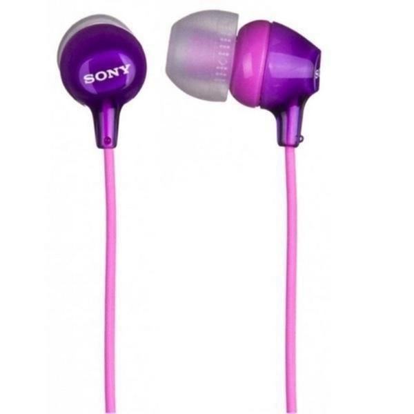 Imagem de Fone de ouvido Sony MDR-EX15LP Roxo