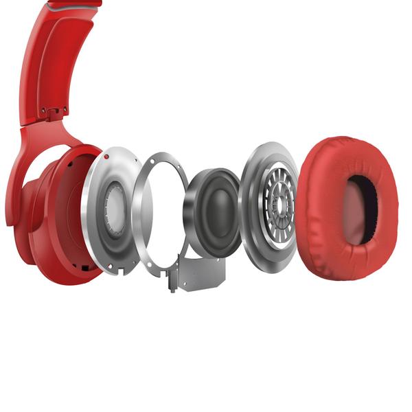 Imagem de Fone de Ouvido Stereo Headset com Microfone  Vermelho - ELG