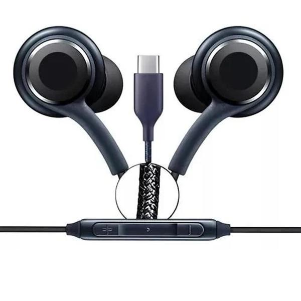 Imagem de Fone de ouvido tipo C,intra auriculares Reforçado Compatível Samsung S20 FE/S21/S22/S23/S24