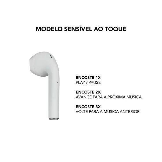 Imagem de Fone de Ouvido via Bluetooth Android IOS Garantia e Envio Imediato