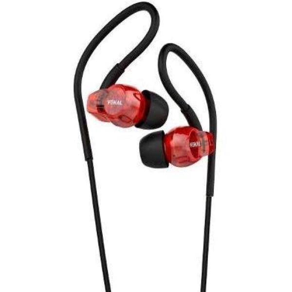 Imagem de Fone De Ouvido Vokal In Ear E20 Microfone Embutido Vermelho