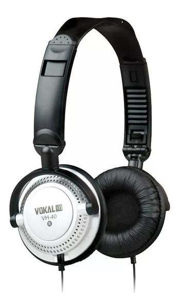 Imagem de Fone De Ouvido Vokal Vh-40 - On Ear Cor Prata