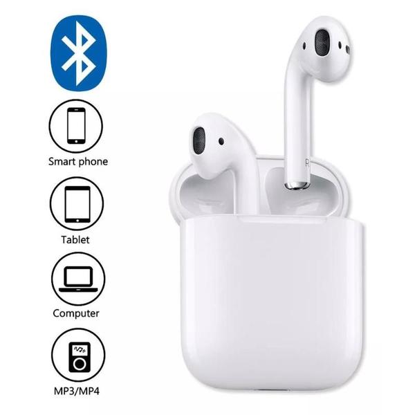 Imagem de Fone de Ouvido Wireless Bluetooth InPods Branco iOs Android e notebook