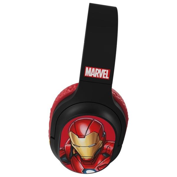 Imagem de Fone de Ouvido Xtech Edicao Iron Man XTH-D660IM - 3.5MM - Bluetooth - com Microfone - Preto e Vermelho