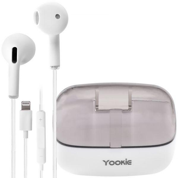 Imagem de Fone de Ouvido Yookie XP206 com Microfone e Cabo de 1.2 Metros - Branco